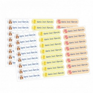 Etiqueta identificativa textil granja