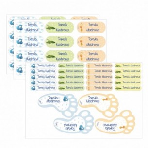 Etiqueta identificativa multiusos zoo
